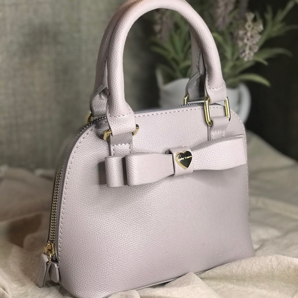 Betsey Johnson lilac purse